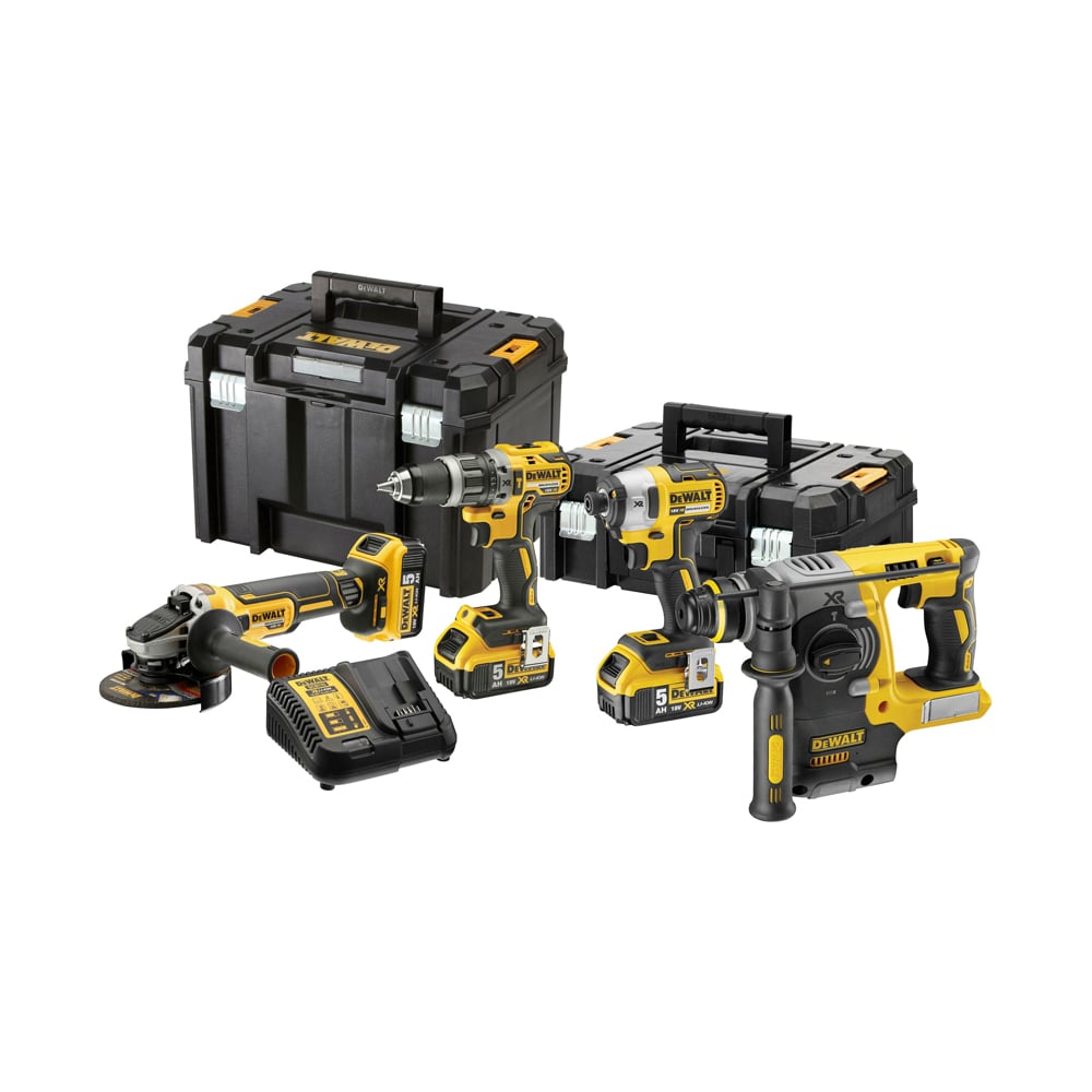 175785 175785 SET AKU ALATA DEWALT DCK422P3T-QW 18 V 3X5 Ah XR